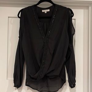 Francesca Dressy Black top